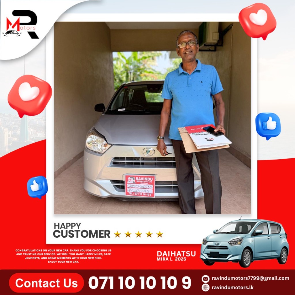 Happy Customer — Daihatsu Mira L 2025